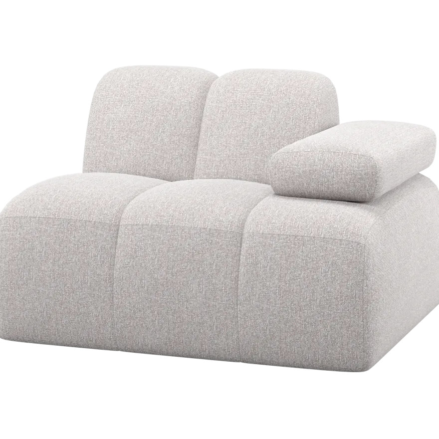 WOOOD Mojo 1-Zits Bouclé Elementenbank