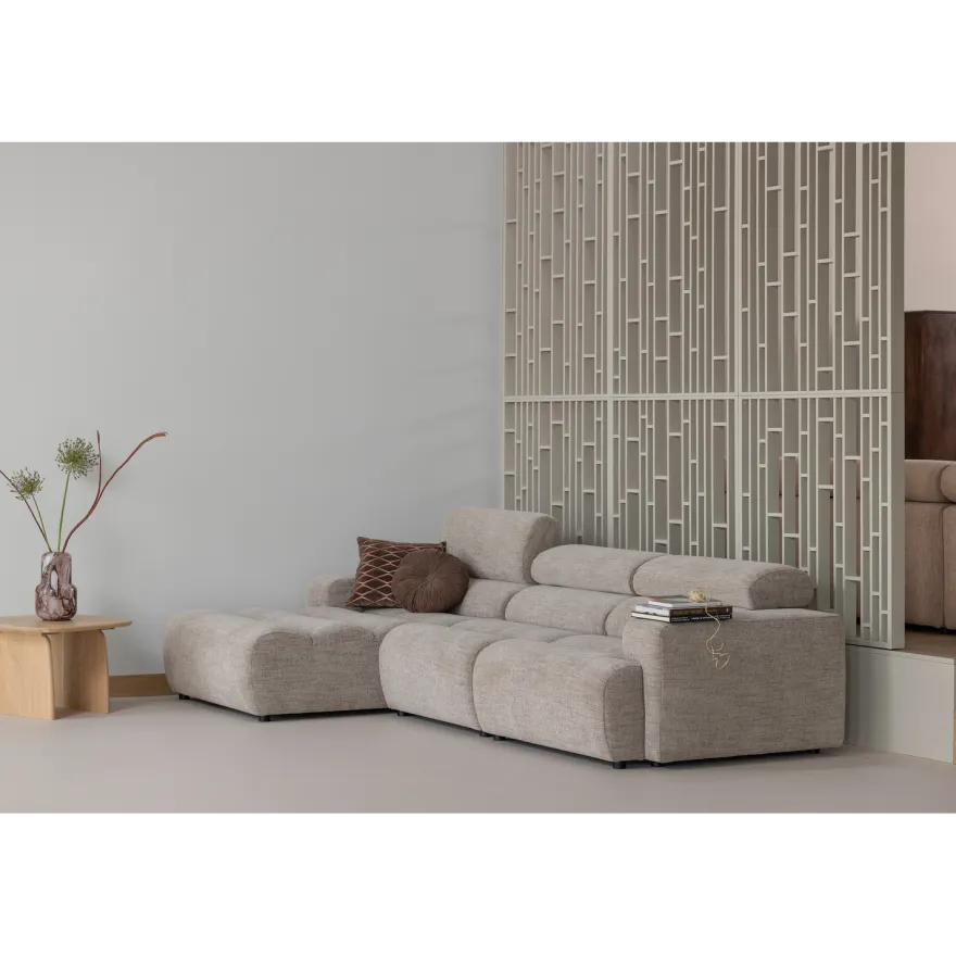 WOOOD Novi Chaise Longue Hoekbank