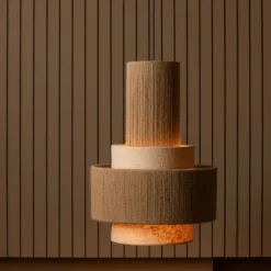 WOOOD Pelle Hanglamp