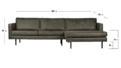 WOOOD Rodeo Rechts Loungebank