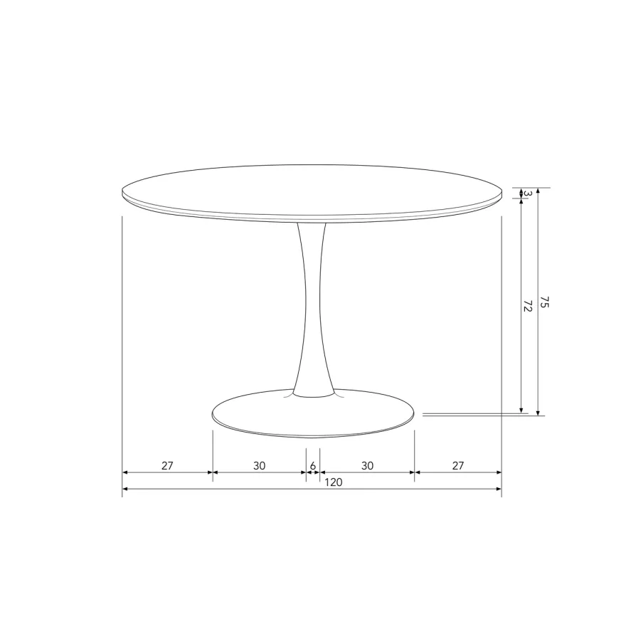 WOOOD Sammy Eettafel