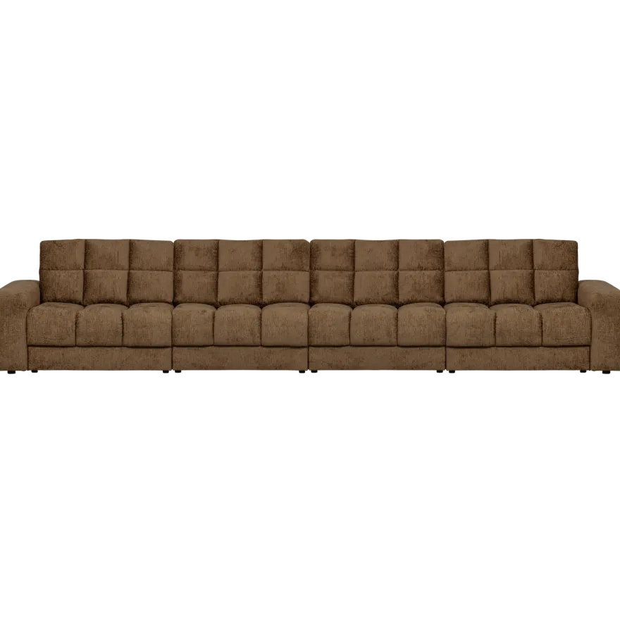 WOOOD Second Date Velvet 4-Zitsbank