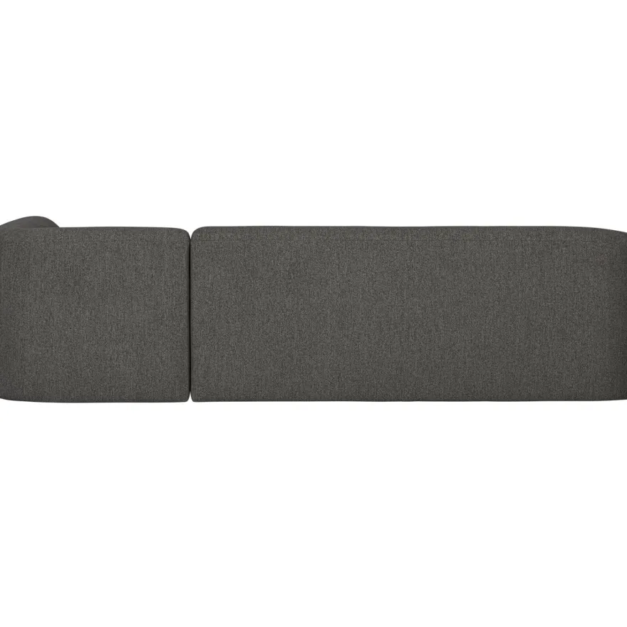 WOOOD Sloping Grey/Black Melange Hoekbank