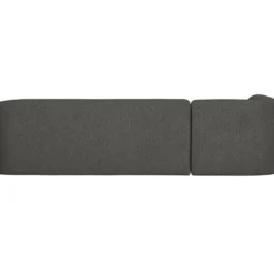 WOOOD Sloping Grey/Black Melange Hoekbank