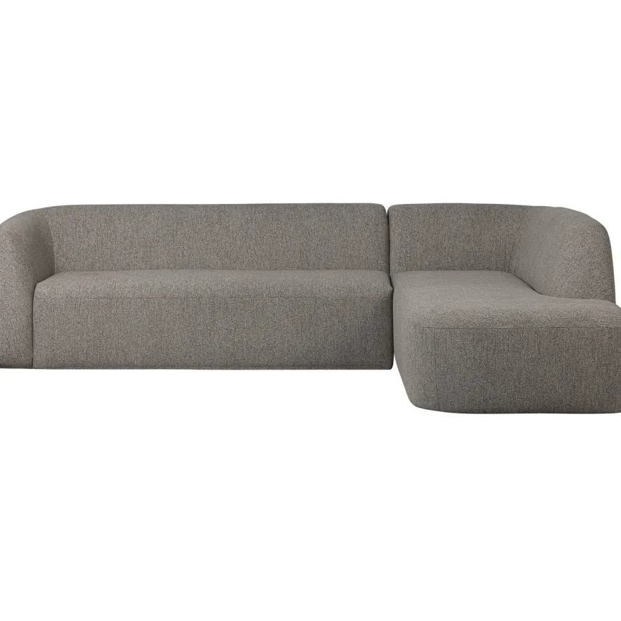 WOOOD Sloping Grey Melange Hoekbank