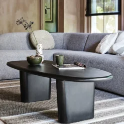 WOOOD Sloping Light Brown Melange Hoekbank