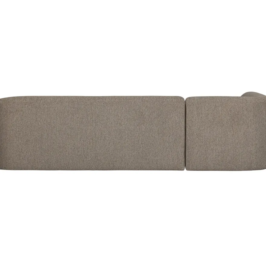 WOOOD Sloping Light Brown Melange Hoekbank