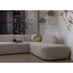 WOOOD Sloping Natural Melange Hoekbank