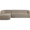 WOOOD Sloping Natural Melange Hoekbank