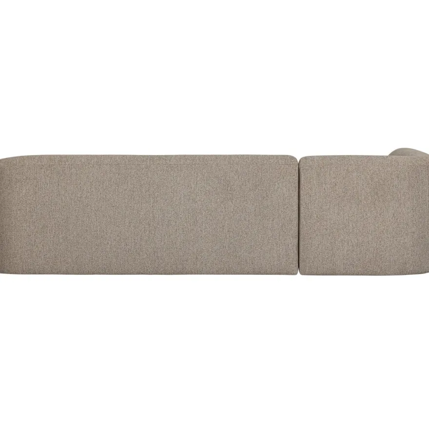WOOOD Sloping Natural Melange Hoekbank