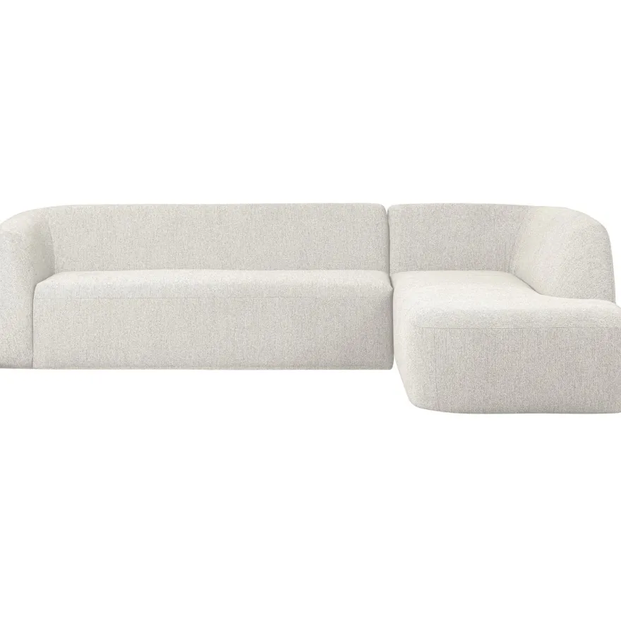 WOOOD Sloping Pearl Melange Hoekbank