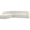 WOOOD Sloping Pearl Melange Hoekbank