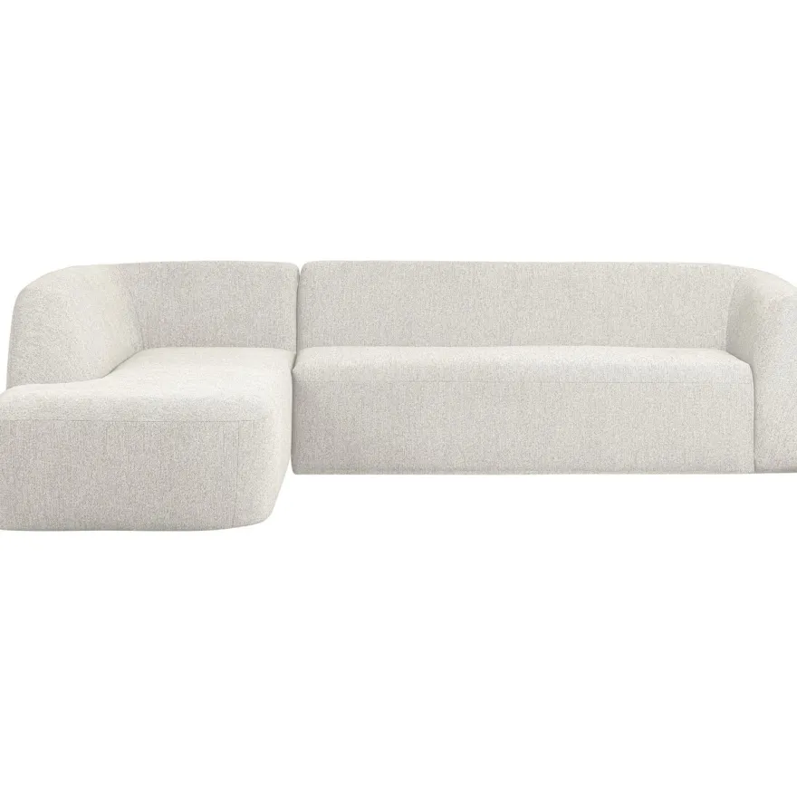 WOOOD Sloping Pearl Melange Hoekbank