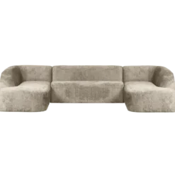 WOOOD Sloping Velvet U-bank