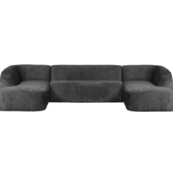 WOOOD Sloping Velvet U-bank