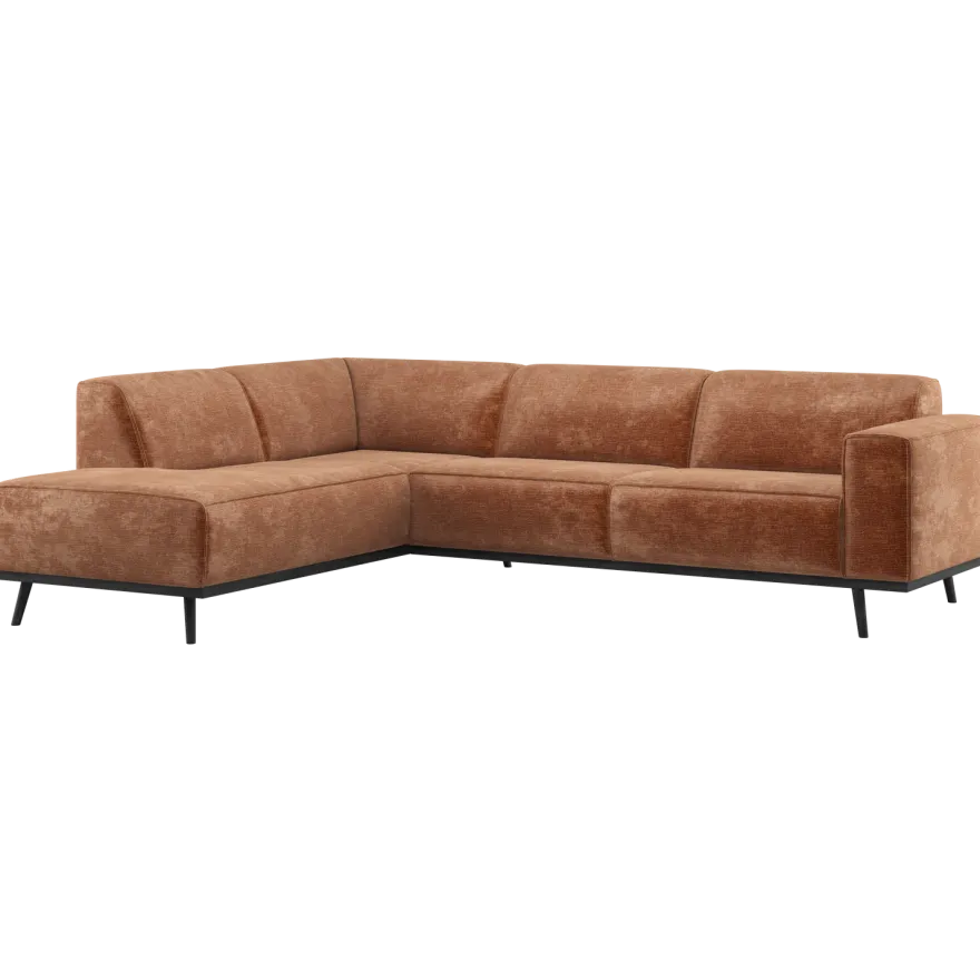 WOOOD Statement Velvet Hoekbank