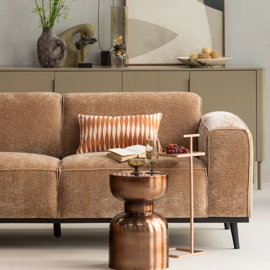 WOOOD Statement Velvet Hoekbank