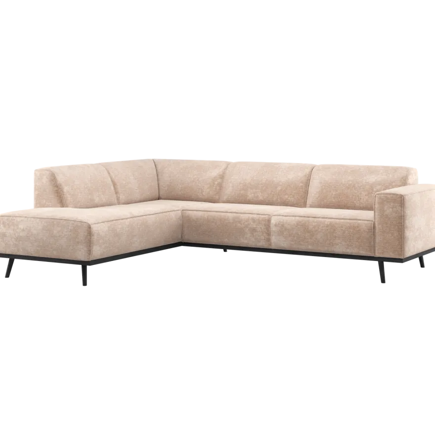 WOOOD Statement Velvet Hoekbank