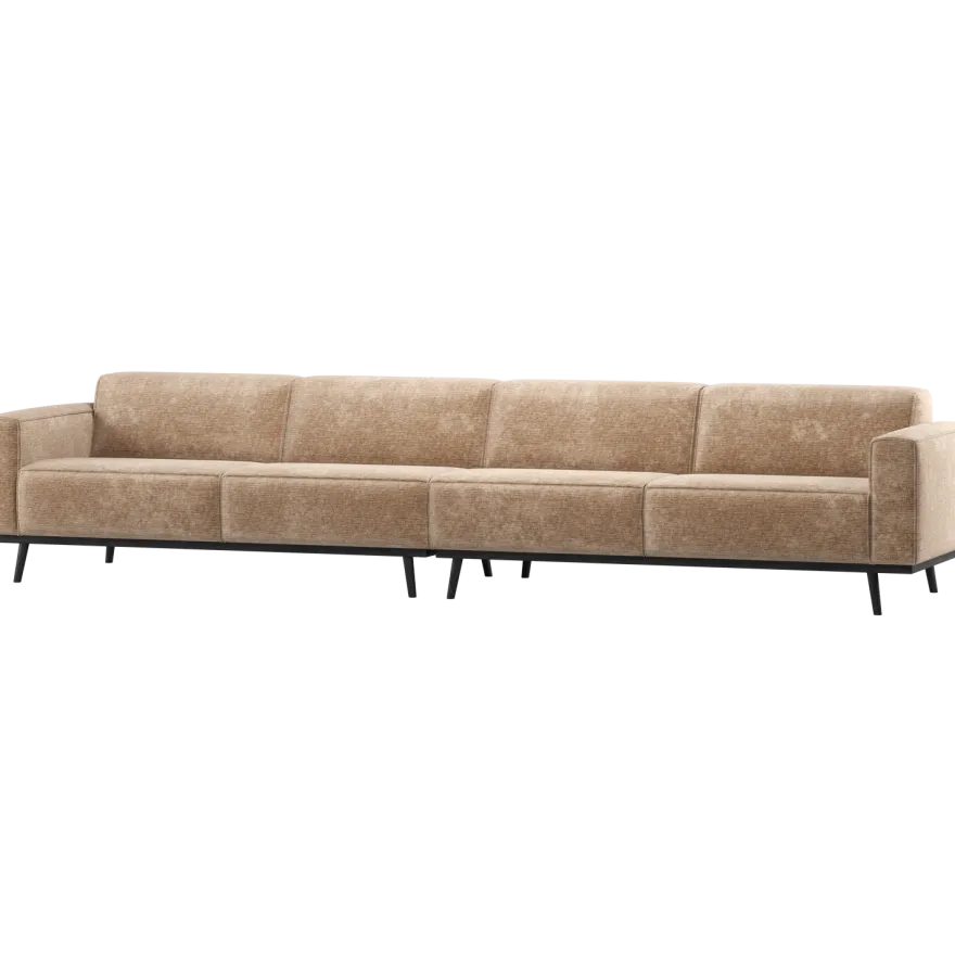 WOOOD Statement Velvet XL 4-Zitsbank