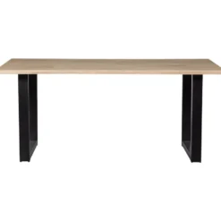 WOOOD Tablo Boomstam U-poot Eettafel