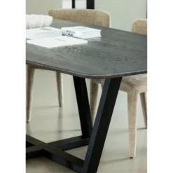 WOOOD Tablo Deens Ovaal Eettafel