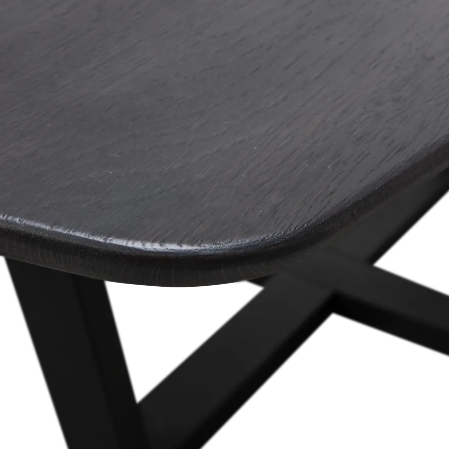 WOOOD Tablo Deens Ovaal Eettafel