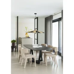 WOOOD Tablo Deens Ovaal Eettafel