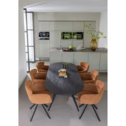 WOOOD Tablo Ovale Eettafel