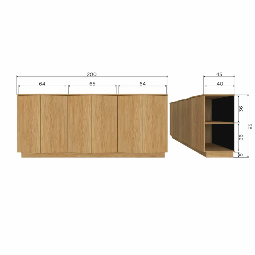 WOOOD Zuma Dressoir