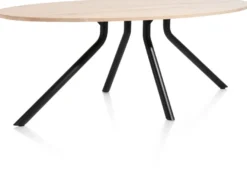 XOOON Arvada Ellips Natural Eettafel