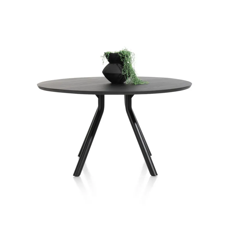 XOOON Arvada Rond Onyx Eettafel