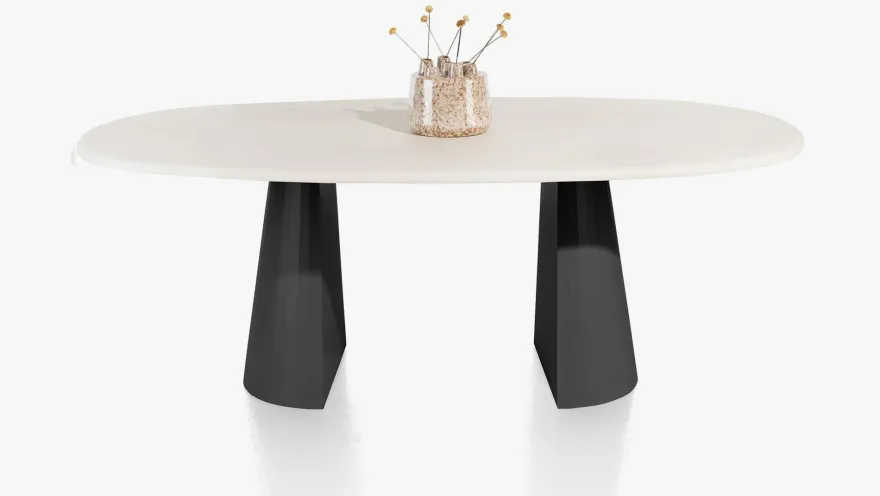 XOOON Lund Cone Off Black Eettafel