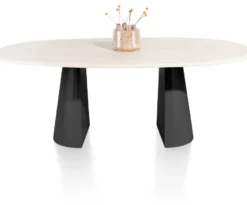 XOOON Lund Cone Off Black Eettafel